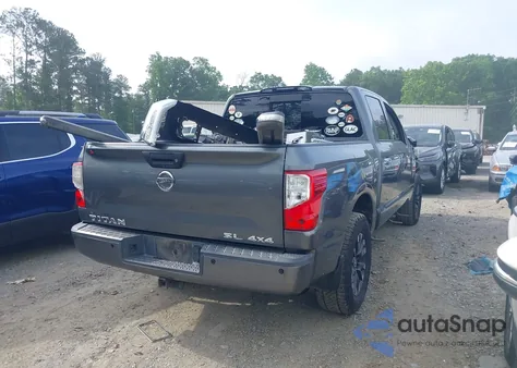 2017 Nissan Titan Sl from USA, damaged, VIN 1N6AA1E5XHN534405